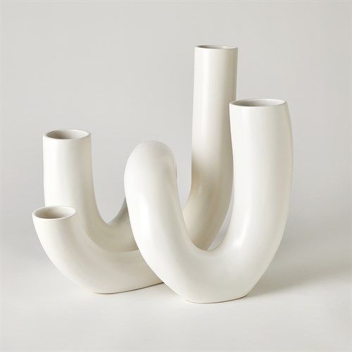 Cellentani Vase Set-Matte White
