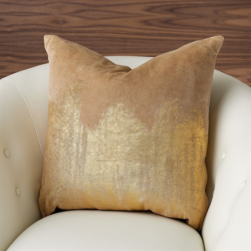 Thunder Pillow-Gold Leaf