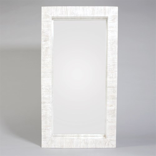 Driftwood Mirror-White