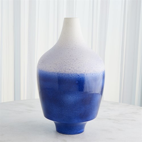 Acorn Vase-Cobalt