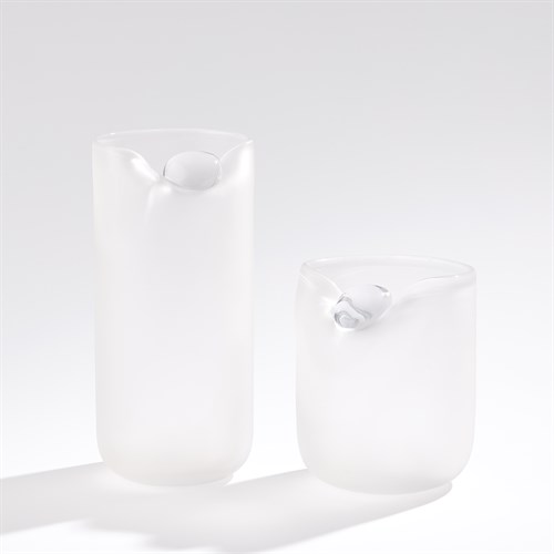 Poise Vases-Frosted