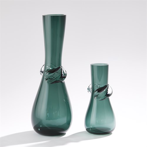 Knot Vases-Smoke Green