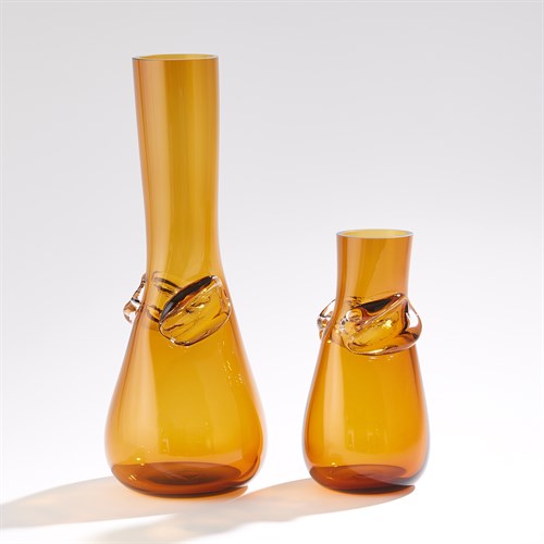 Knot Vases-Amber