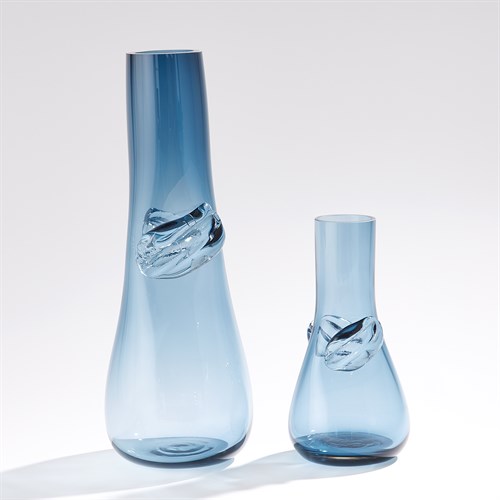 Knot Vases-Dark Blue