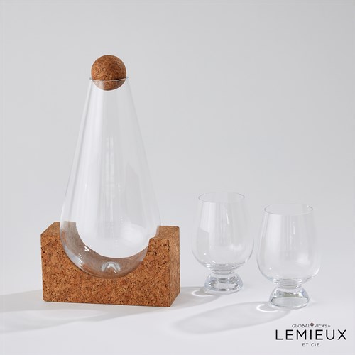 Meriel Decanter and Glass