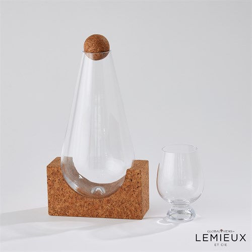 Meriel Decanter and Glass