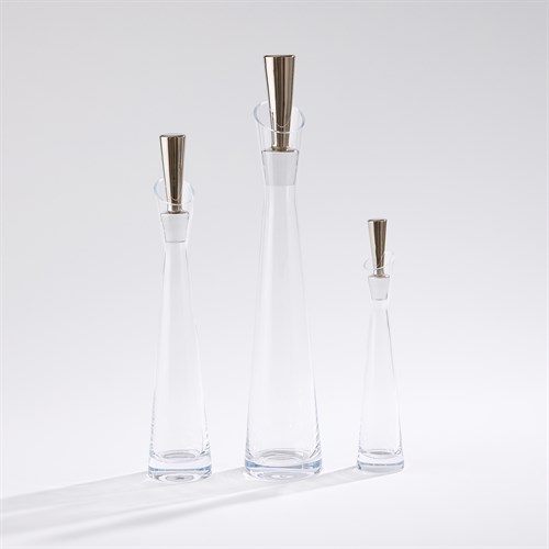 Slant Decanters-Platinum