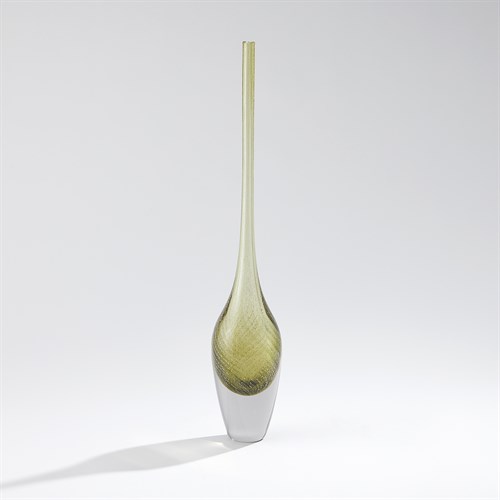 Flecked Spire Bottle-Olive-Lg