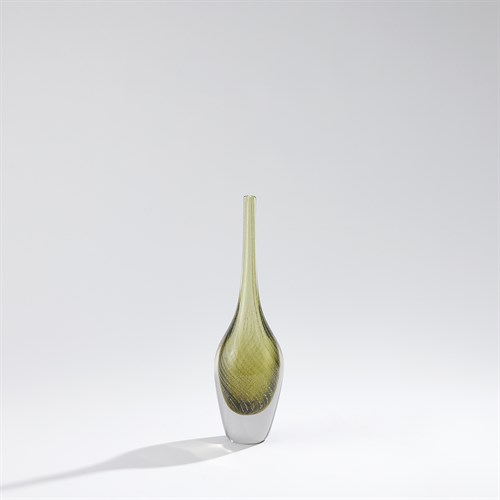 Flecked Spire Bottle-Olive-Sm