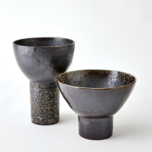 Cinder Footed Bowls-Reactive