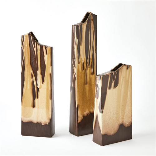 Column Splash Vases-Umber