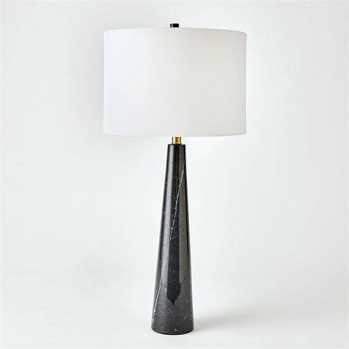 Pinnacle Marble Lamp-Black