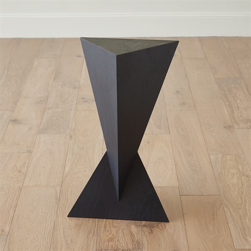 Spectrum Side Table-Blackened Oak