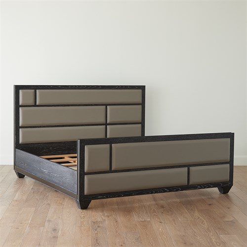 Brazil Beds-Black Cerused Oak