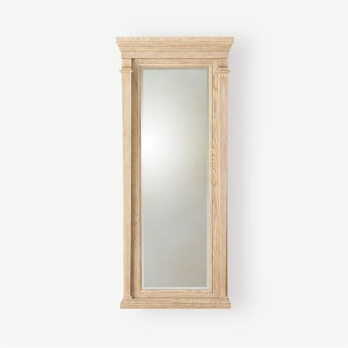 Josephine Floor Mirror-Bleached Oak