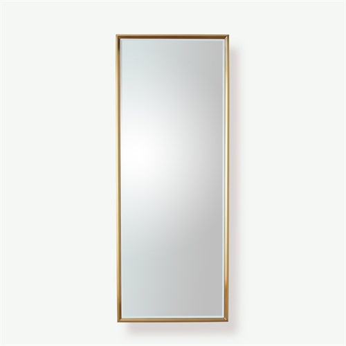 Reeves Floor Mirror-Brass