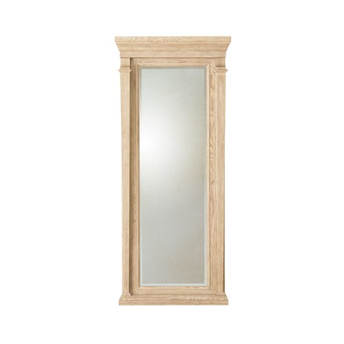 Josephine Floor Mirror-Bleached Oak