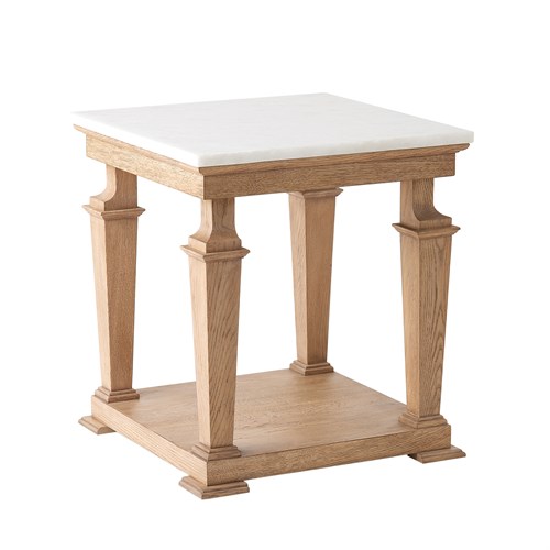 Josephine Side Table-Bleached Oak