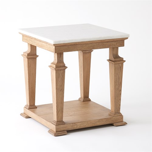 Josephine Side Table-Bleached Oak