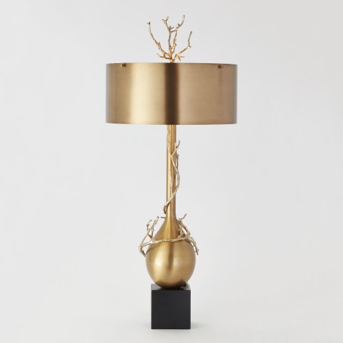 Twig Bulb Lamp-Brass