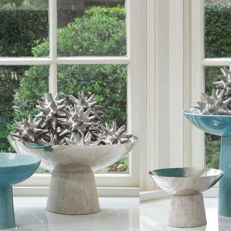 Totem Bowl-Whitewash Totem Bowl-Whitewash