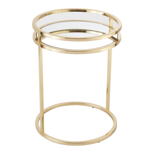 Ring Table-Brass Ring Table-Brass