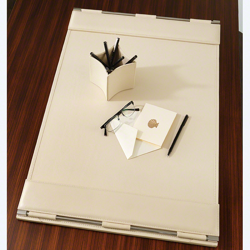 Flap Desk Blotter-Ivory Flap Desk Blotter-Ivory