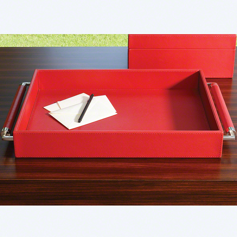 Double Handle Serving Tray-Crimson Double Handle Serving Tray-Crimson