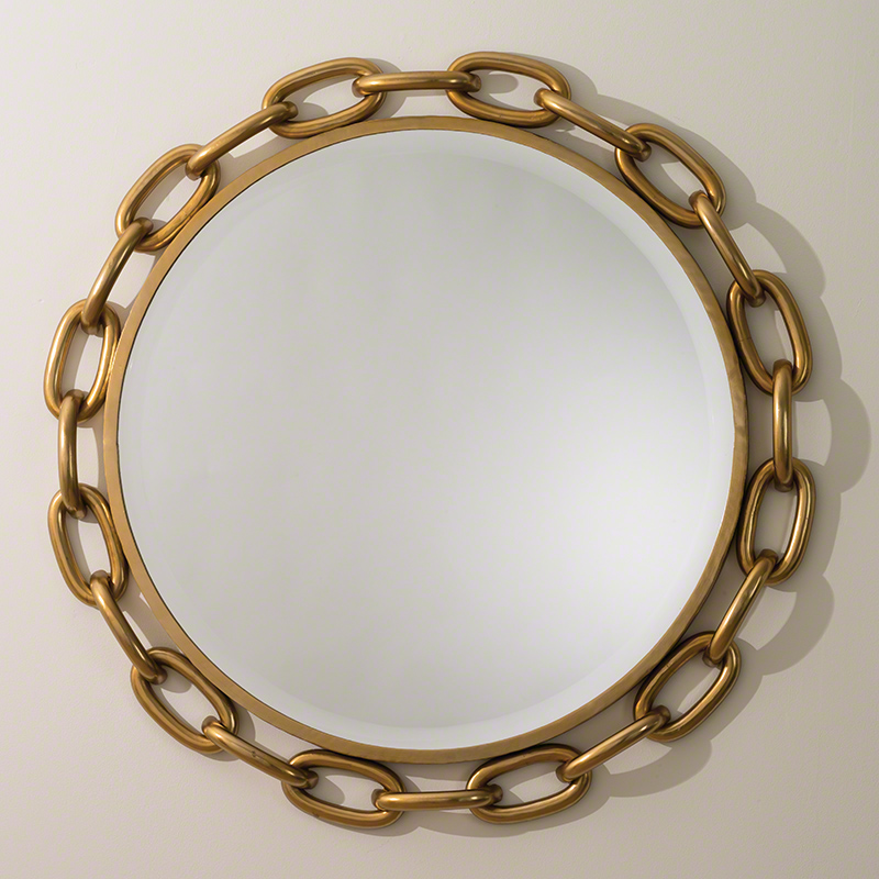 Linked Mirror-Gold Linked Mirror-Gold