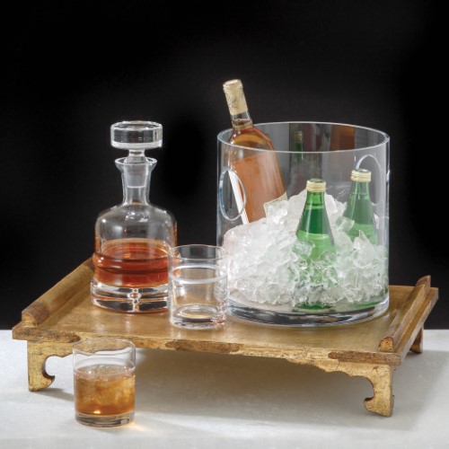 Pagoda Tray-Gold Pagoda Tray-Gold
