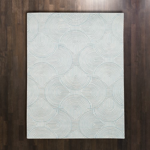 Arches Rug-Blue/Ivory Arches Rug-Blue/Ivory