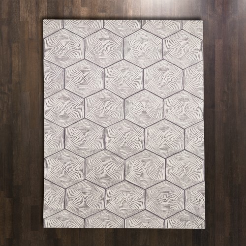 Hex Swirl Rug Hex Swirl Rug