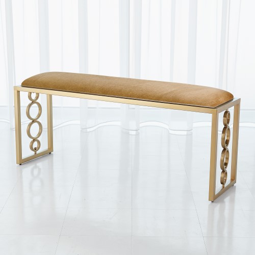 Progressive Ring Bench-Brass-Brown Sugar Progressive Ring Bench-Brass-Brown Sugar