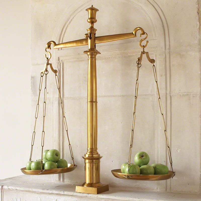 Brass Library Scales Brass Library Scales