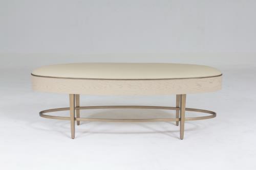 Ellipse Bench-Ivory