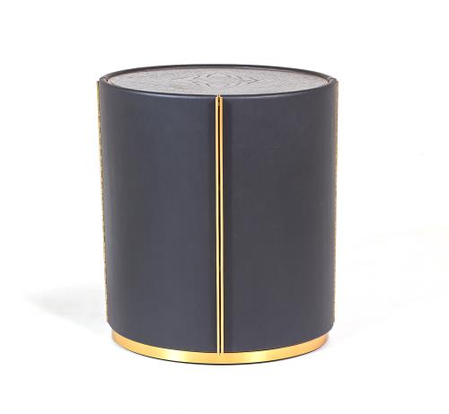 Ellipse Barrel Table-Ebony Ellipse Barrel Table-Ebony