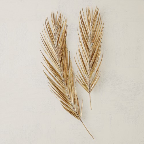 Palm Leaf-Antique Brass