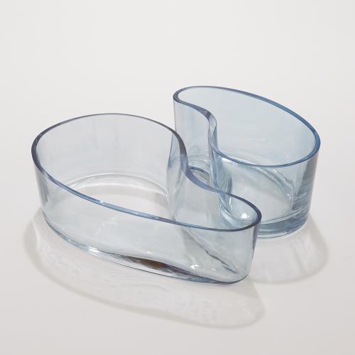 Couplet Vases-Cerulean Couplet Vases-Cerulean