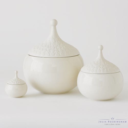 Teardrop Vase-Chalk Teardrop Vase-Chalk