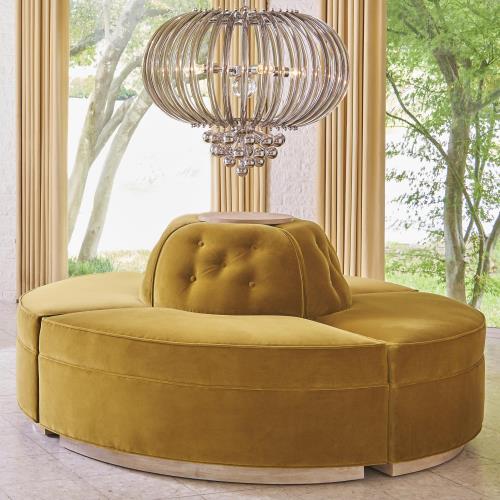 Conversation Rondel - Mustard Conversation Rondel - Mustard