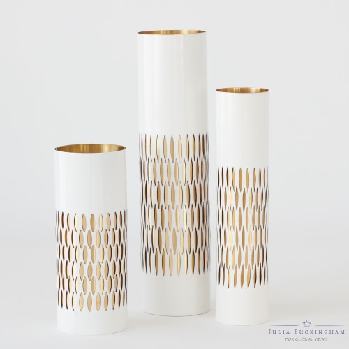 Bracelet Vase-White Bracelet Vase-White
