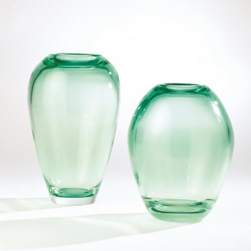 Balloon Vases-Celadon Balloon Vases-Celadon