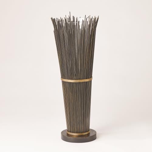 Wire Vases-Bronze