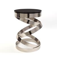 Spiral Table-Nickel